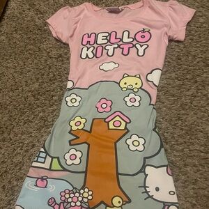Sanrio Pink Hello Kitty Graphic Top